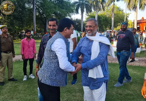 नाना पाटेकर के साथ: Indian Films Academy