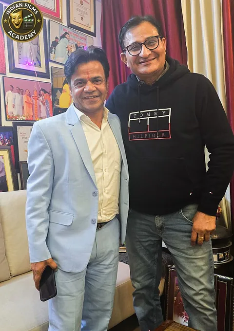 राजपाल यादव के साथ: Indian Films Academy