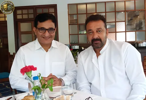 संजय दत्त के साथ: Indian Films Academy